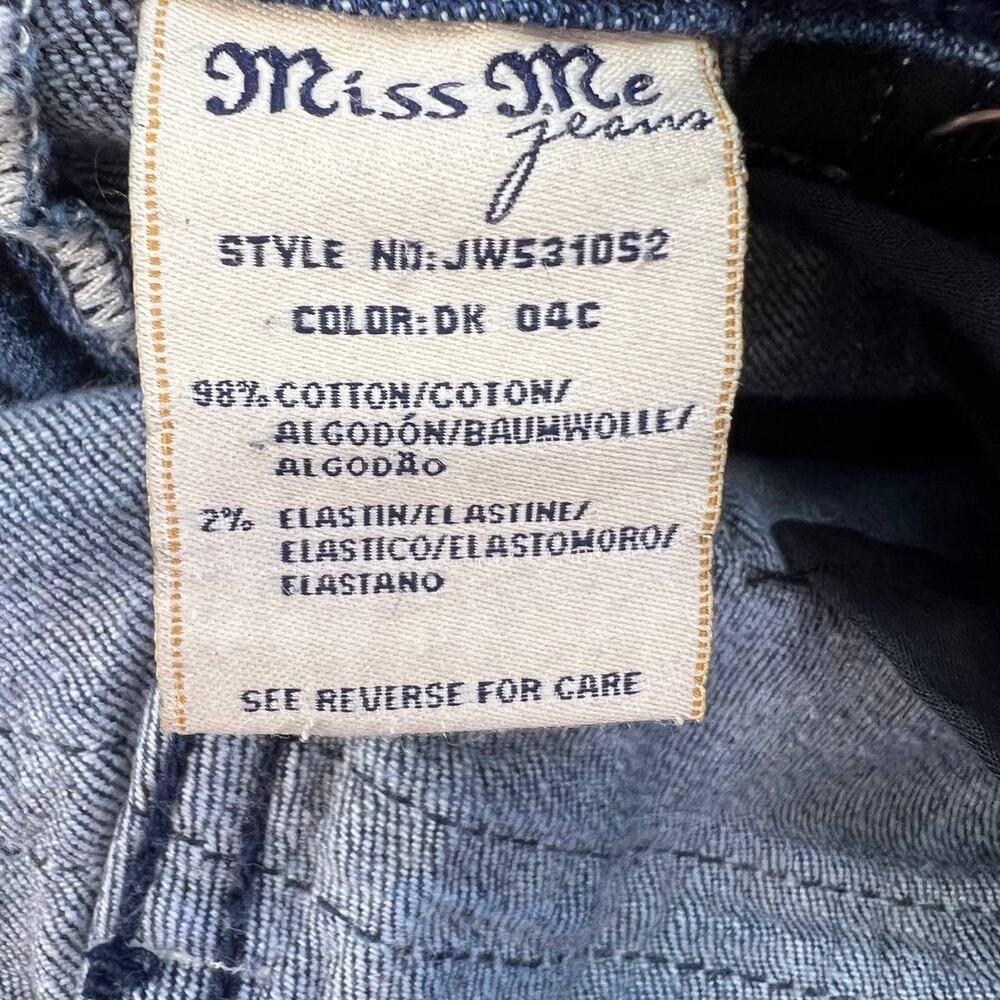 Miss Me Women's Jeans Size 26 (2) Skinny Rhinestone Minimalist Preppy Normcore - Picture 16 of 16